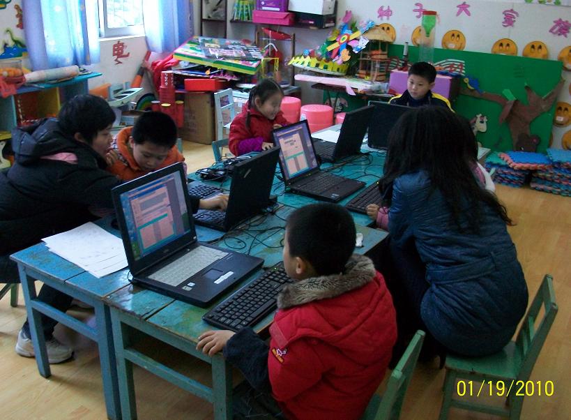 九江市委机关幼儿园“和码儿童识字”实践班